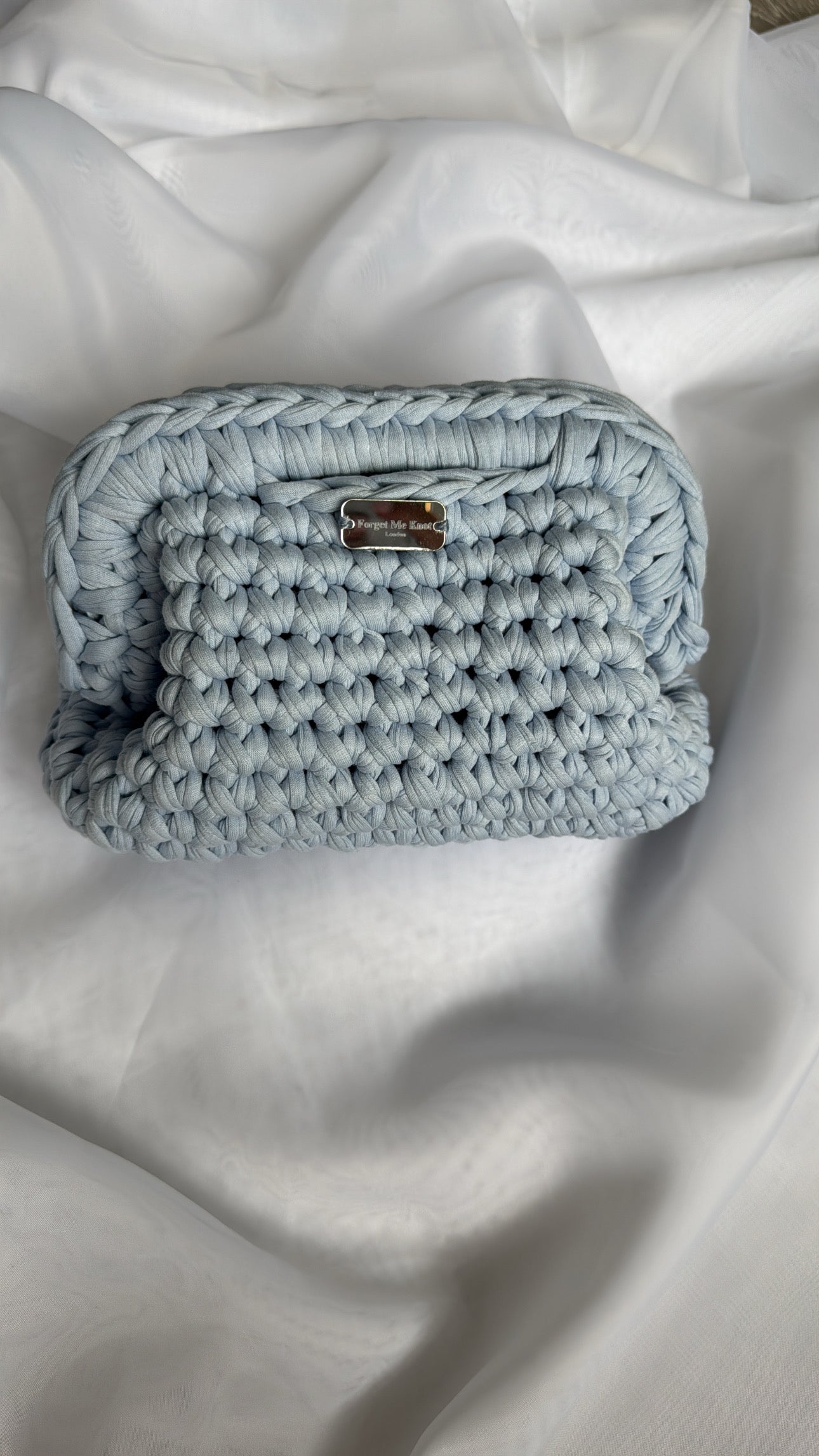 Baby Blue Clutch