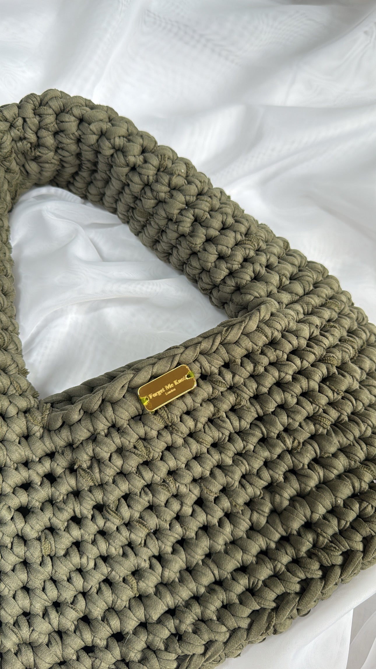 Khaki Egg Bag