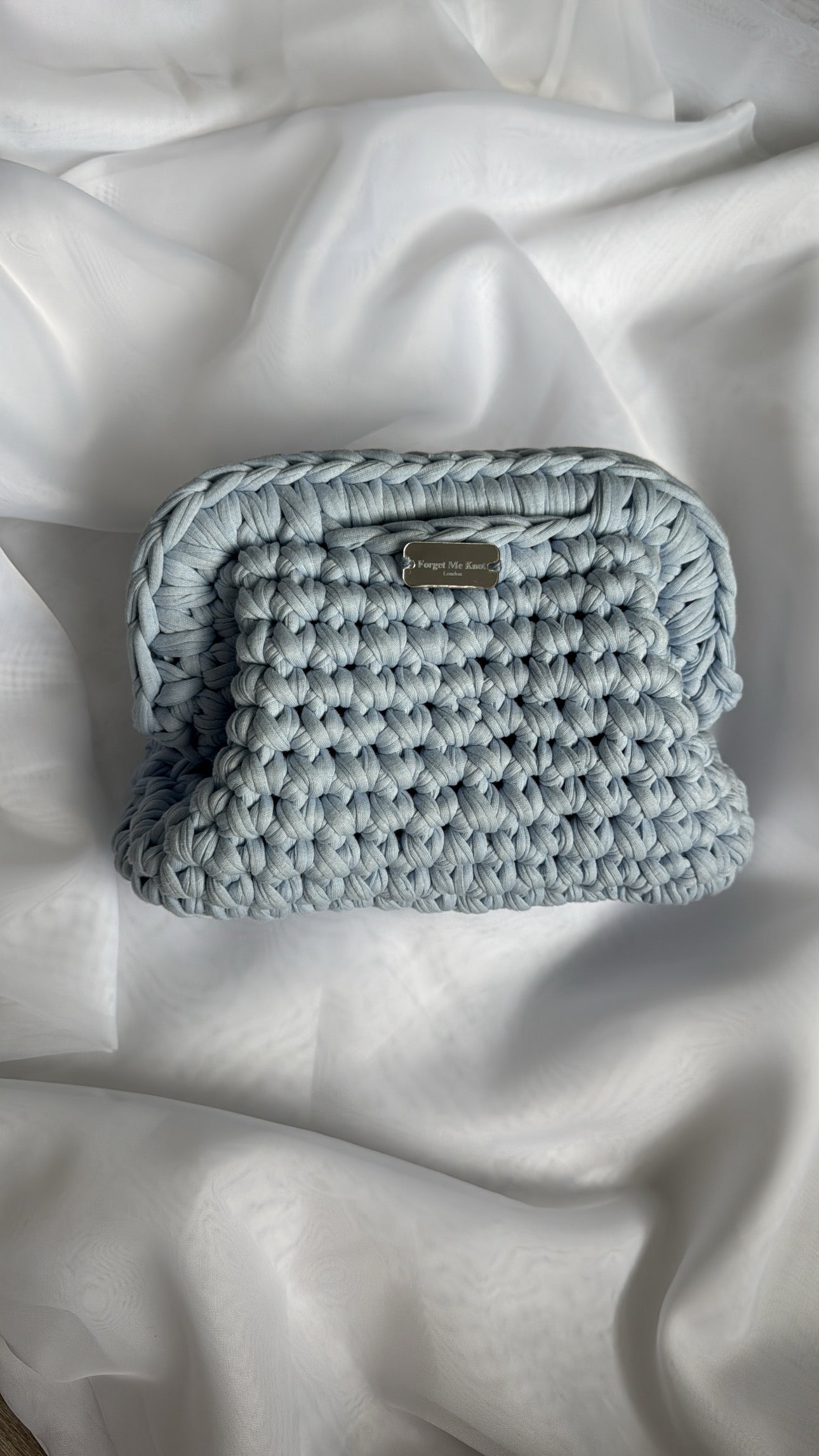 Baby Blue Clutch