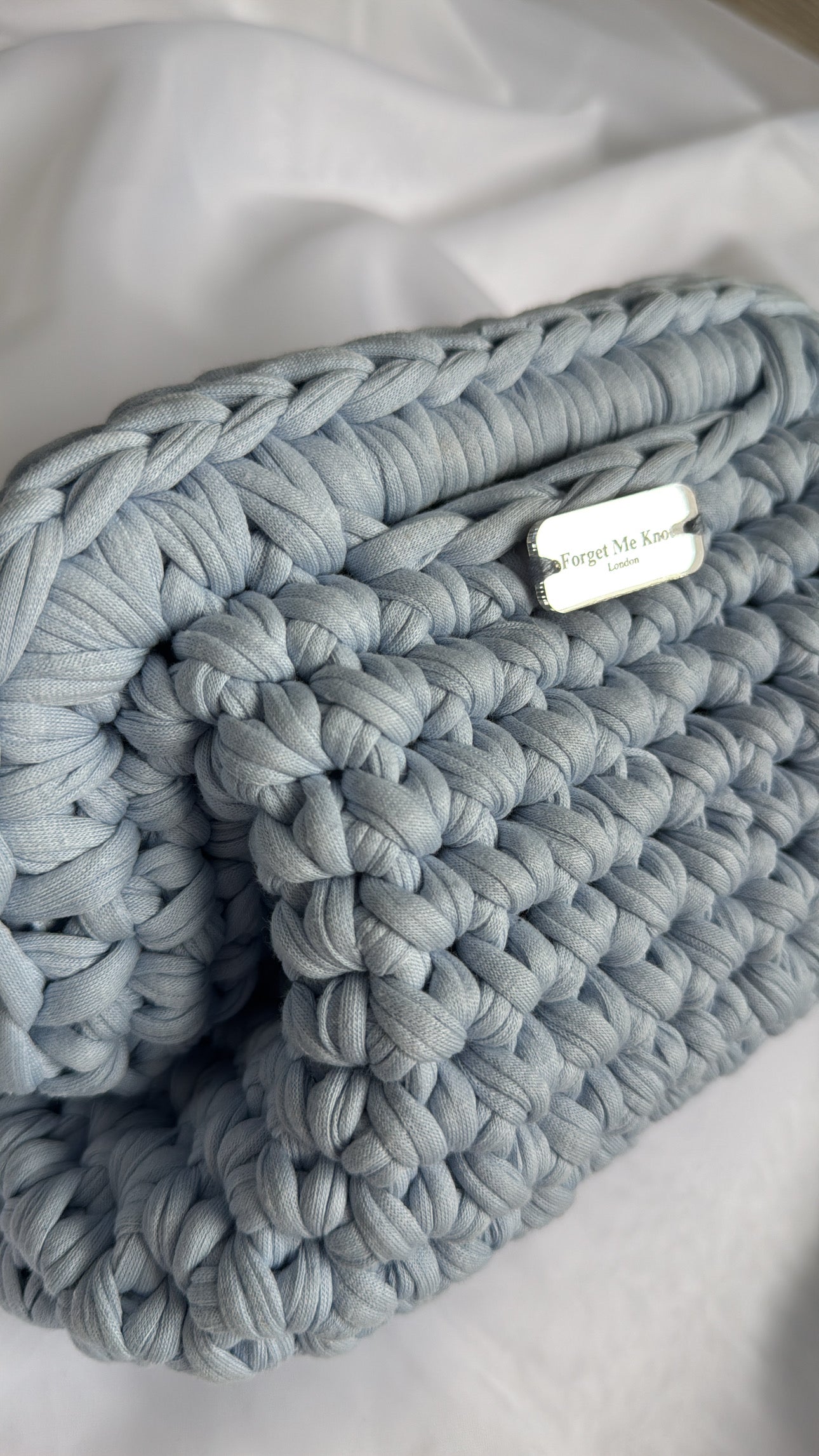 Baby Blue Clutch