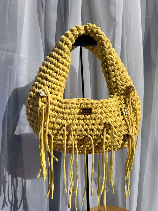 Yellow Tassel Bag