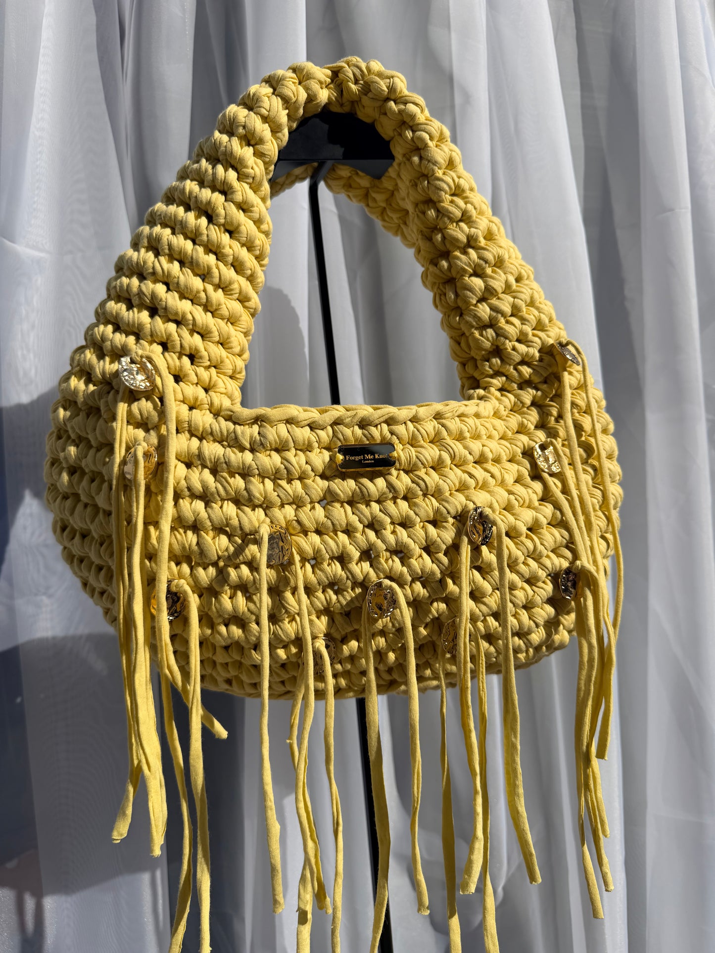 Yellow Tassel Bag