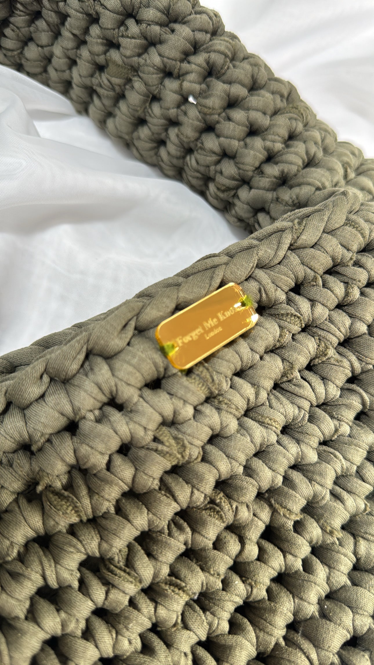 Khaki Egg Bag